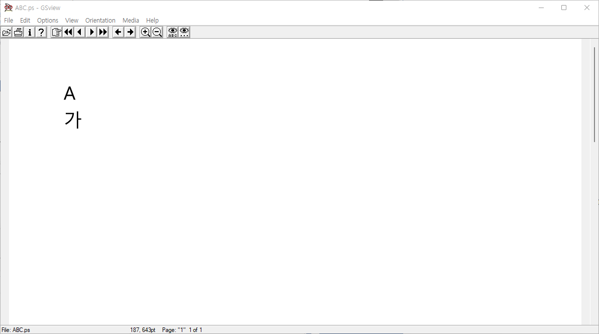PostScript Output